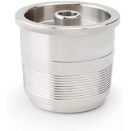 stainless steel refillable capsule compatible with illy coffee maker machine filter