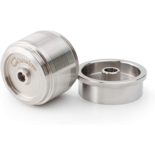  stainless steel refillable capsule compatible with illy coffee maker machine filter