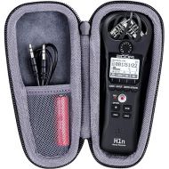 co2CREA Hard Case Replacement for Zoom H1n H1 Digital Handy Recorder (Black Case)