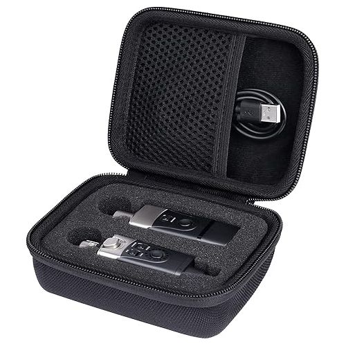  co2CREA Hard Case Compatible with Xvive U3 U3C Wireless Microphone System XLR Transmitter and Receiver