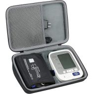 co2CREA Hard Case Replacement for OMRON Bronze Omron 5 Series Omron M3 Upper Arm Blood Pressure Monitor BP5100 BP742N HEM-7131E OMROMR414