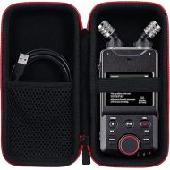 co2CREA Hard Case compatible with TASCAM Portacapture X6 32-bit Float Portable Audio Recorder