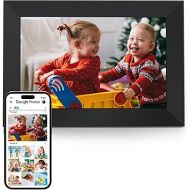 Digital Photo Frame WiFi Smart Digital Picture Frame Free Unlimited Storage Share Photo with Family and Friend via App Email Google Photos Instagram Web Browser Photo Frame Electronic 10.1 Inch