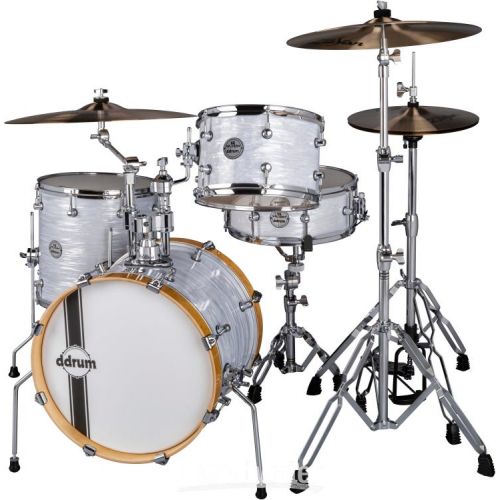  ddrum SE Flyer 4-piece Shell Pack - White Pearl