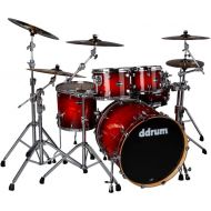 ddrum Dominion Birch 5-piece Shell Pack - Red Burst