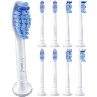 Replacement Heads - Compatible with Philips Sonicare Replacement Heads - Medium Replacement Toothbrush Head - Replaces HX6015/03 SimplyClean Toothbrush Heads - 8 Pack