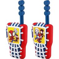 eKids Spidey and His Amazing Friends Toy Walkie Talkies for Kids, Indoor and Outdoor Toys for Kids and Fans of Spiderman Toys for Boys