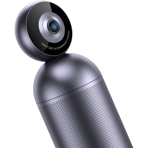  eMeet Meeting Capsule Pro 4K 360° Video Conference Camera and Full HD Satellite Webcam Kit