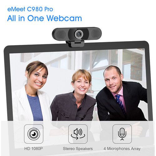  eMeet C980 Pro Full HD Webcam