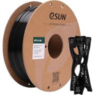 eSUN PLA Filament 1.75mm, High Toughness 3D Printer Filament Upgraded PLA Filament, Dimensional Accuracy +/- 0.03mm, 1KG Cardboard Spool (2.2 LBS) 3D Printing Filament for 3D Printers, Black