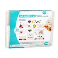 edxeducation Early Math101 To Go - Ages 4-5 - Geometry & Problem Solving - In Home Learning Kit for Kids - Homeschool Math Resources with 25+ Guided Activities