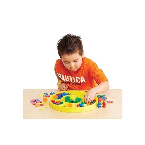  edxeducation First Sorting Set - 132 Pieces - 18M+ - Safe for Young Children - Learn Early Math, Colors and Sorting