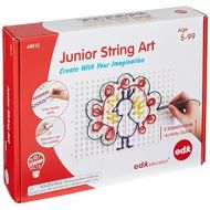 Junior String Art - Lacing Toy for Kids - 2 Baseboards, 8 Laces and 4 Colors - Create Imaginative Designs - Explore Patterning, Shape Recognition and More