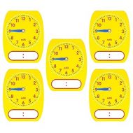 Learning ADVANTAGE-25615 edx Education Write-On/Wipe-Off Clock Dials - Set of 5