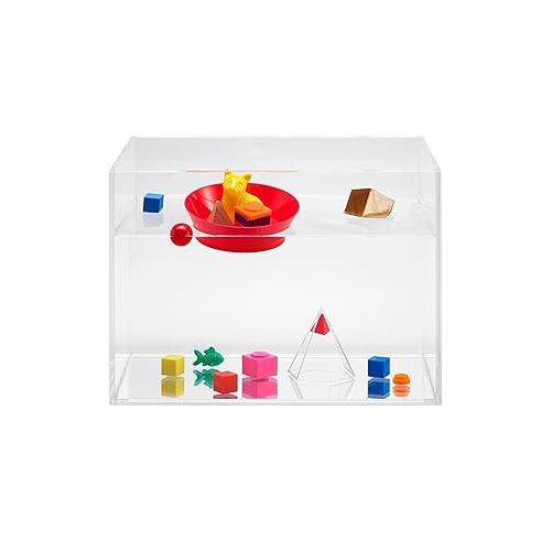  edxeducation Float or Sink Fun - 78-Piece Set - 10 Types of Manipulatives - Early Science Educational Toys - Observe Weight, Volume, Density and More.