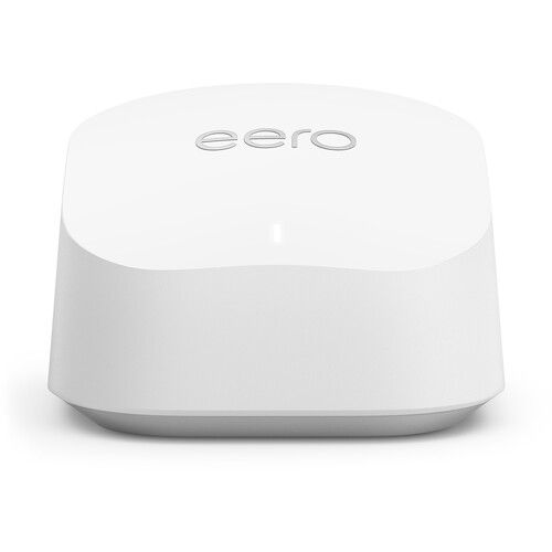  eero 6+ AX3000 Wi-Fi 6 Dual-Band Gigabit Mesh System (Router, 2 Extenders, White)