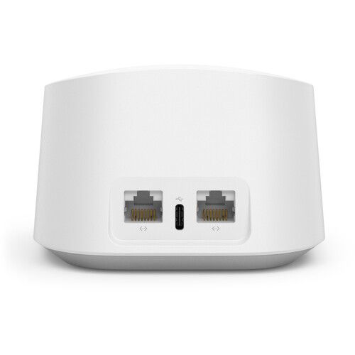  eero 6+ AX3000 Wi-Fi 6 Dual-Band Gigabit Mesh System (Router, 2 Extenders, White)