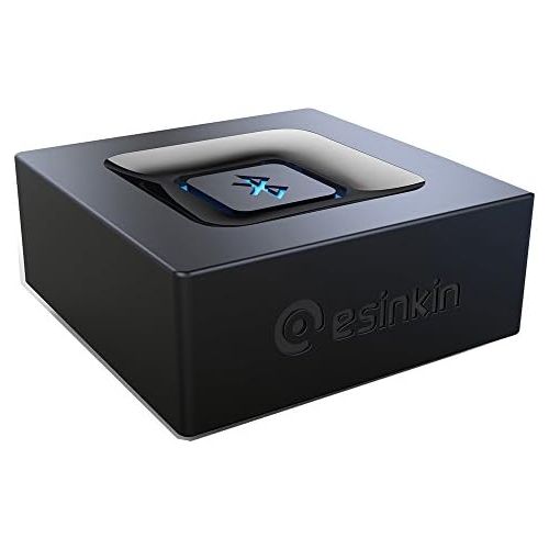  [아마존 핫딜]  [아마존핫딜]Esinkin Bluetooth Audio Adapter fuers Musik-Streaming-Sound System, Drahtloser Audio Adapter Arbeitet mit Smartphones und Tablets, Bluetooth-Empfanger fuer Lautsprecher－Schwarz