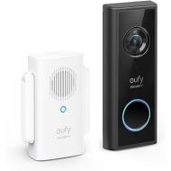 eufy Security Battery Video Doorbell C210 Kit, 1080p, No Subscription, Wi-Fi, 120-Day Battery Life, AI Detection, 2-Way Audio, Remote Monitoring