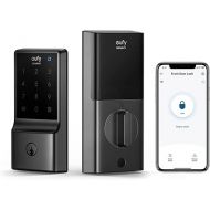 eufy Security Smart Lock C210, Keyless Entry Door Lock, Built-in WiFi Deadbolt, Smart Door Lock, No Bridge Required, Easy Installation, Touchscreen Keypad, App Remote Control, BHMA Certified