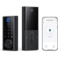 eufy Security Smart Lock S230, Keyless Fingerprint Lock for Front Door, Easy Installation, Built-in Wi-Fi, Reliable App for Remote Access, One-Year Battery Life, BHMA Certified, IP65 Weatherproof