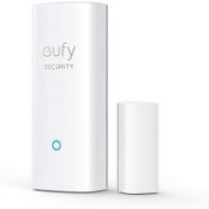 eufy Security Entry Sensor, Detects Opened and Closed Doors or Windows, Door Monitoring, Sends Alerts, Triggers Siren, 2-Year Battery Life, Indoor Use Only, Requires HomeBase, 24/7 Monitoring Optional