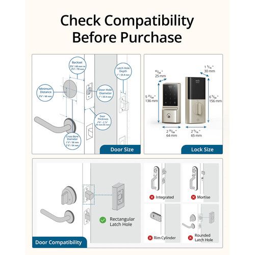  eufy Security C210 Smart Lock (Nickel)