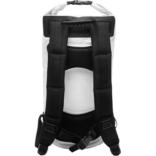  geckobrands Hydroner 20L Waterproof Dry Bag Backpack - Lightweight Travel Bag with Clear Phone Pouch for Outdoor Activities.