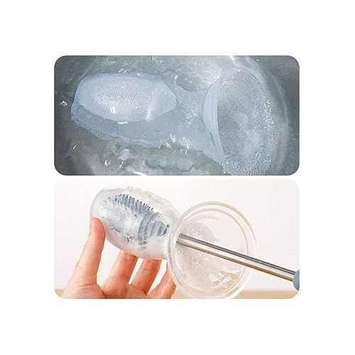  haakaa Manual Breast Pump for Breastfeeding, Silicone, Clear 4oz/100ml