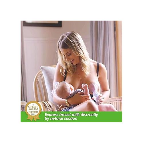  Haakaa Silicone Breastfeeding Manual Breast Pump Milk Pump 100% Food Grade Silicone BPA PVC and Phthalate Free