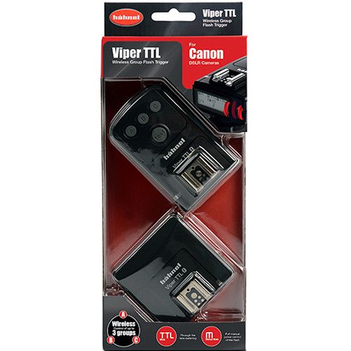  hahnel Viper Wireless Flash Trigger Set for Canon Cameras