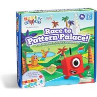 hand2mind Numberblocks Race to Pattern Palace! Board Game, Pattern and Color Recognition Educational Board Games, Family Game Night, Counting Math Toys, Kindergarten Learning Games For 4 Players