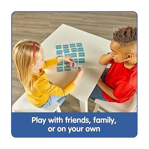  hand2mind Numberblocks Memory Match Game, Memory Card Game, Matching Games for Toddlers, Tile Game, Preschool Math Games for Kids Ages 3-5, Number Toys, Counting Toys, Toddler Learning Activities