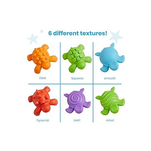  hand2mind Tactile Turtles Math Activity Set, Toddler Numbers and Counting, Math Counters for Kids, Color Sorting Toys, Sensory Turtle Game, Preschool Learning Activities, Montessori Math Materials