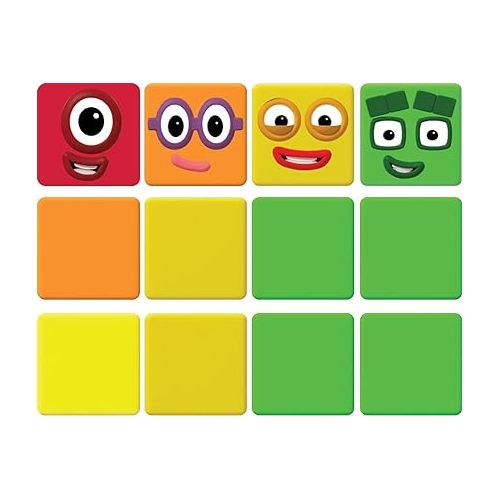  hand2mind Numberblocks Reusable Clings, Numberblocks Characters Decals, Classroom Supplies for Teachers Elementary, Numberblocks Decorations, Removable Decals, Math Gifts for Teachers