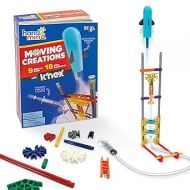 hand2mind Moving Creations with K'NEX, Book and Building Kit for Kids Ages 8-12, 9 Models & 18 Science Experiments, Explore The Science of Air and Water, Homeschool Science Kits