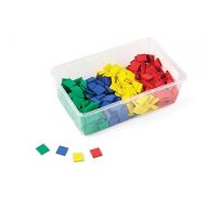 hand2mind Foam Square Color Tiles, Color Sorting, Math Counters for Kids, Counting Manipulatives, Colored Foam Squares, Math Manipulatives, Bingo Chips, Game Tokens, Tiles Learning (Set of 400)