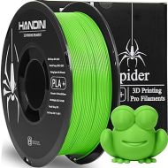 PLA Filament Pro Apple Green, PLA Plus 3D Printing Filament 1.75mm, Upgraded Toughness Neat Winding,Dimensional Accuracy +/-0.03mm, 2.2lbs(1kg)/Spool,Fit Most 3D Printer