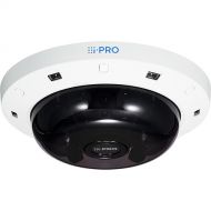 i-PRO WV-S8573LG 25MP Outdoor 3-Sensor Network Dome Camera with Night Vision (Smoke Dome)