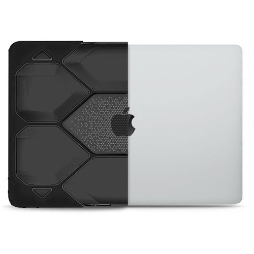  iBenzer Hexpact Case for MacBook Pro Retina 13 (Touch & Non-Touch Bar, Black)