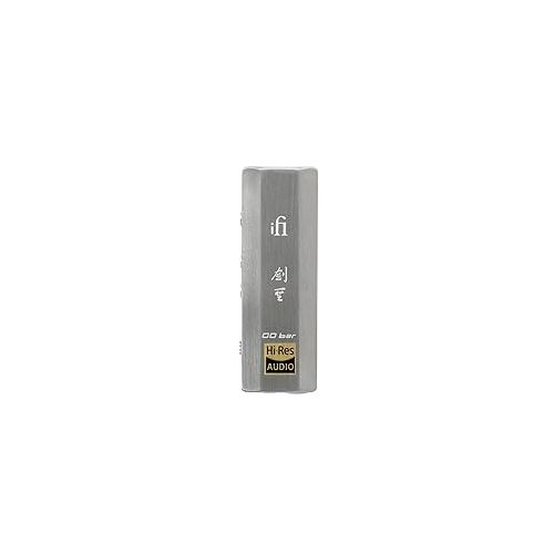  iFi GO Bar Kensei Portable DAC/Amplifier - Full MQA Decoder, K2HD Coding, XSpace, XBass, 4 Digital PCM Filters, High-Resolution Audio Enhancement for Smartphones and Computers