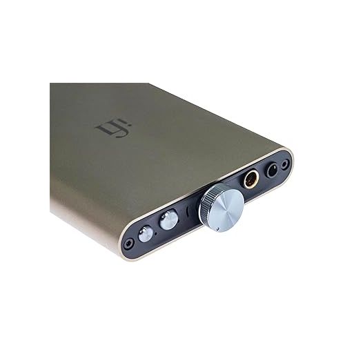  iFi hip-dac3 - Portable Hi-Res DAC/Headphone Amp - True Balanced Circuit, 400mW Output, Dual USB-C, PCM 384kHz/DSD256/MQA Decoding, XBass Analog Enhancement, PowerMatch, iEMatch & up to 12hrs Playtime