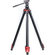 iFootage Gazelle TA3B Aluminum Alloy Tripod and Komodo K3 Fluid Head Bundle