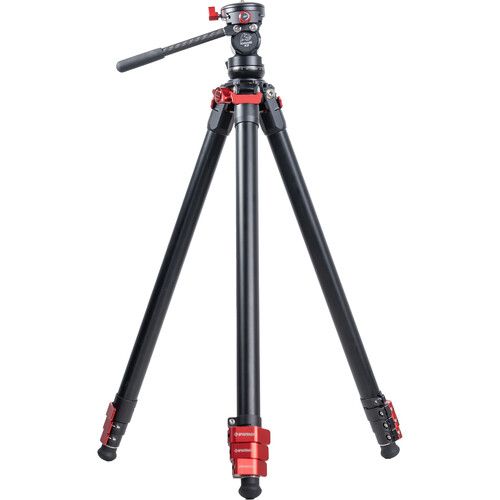  iFootage Gazelle TA3B Aluminum Alloy Tripod and Komodo K3 Fluid Head Bundle