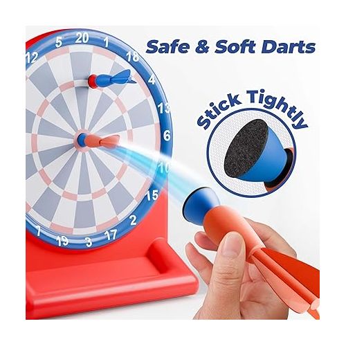  iPlay, iLearn Kids Swimming Pool Toys, Inflatable Floating Dart Board Water Game, Toddler Indoor Outdoor Yard Playset, Cool Summer Family Party Birthday Gift 3 4 5 6 7 8 10 12 Years Old Boys Girl Teen