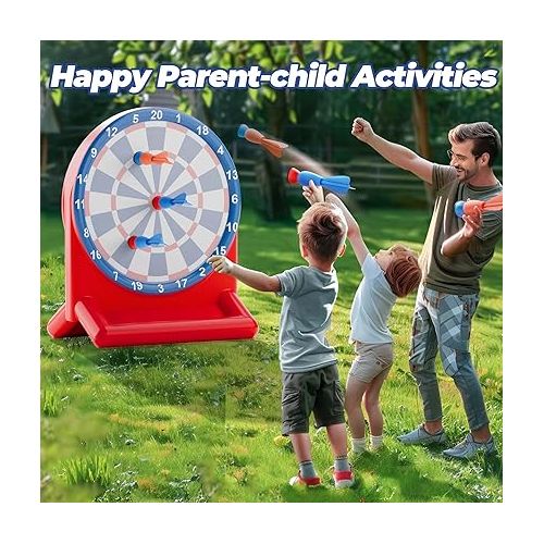  iPlay, iLearn Kids Swimming Pool Toys, Inflatable Floating Dart Board Water Game, Toddler Indoor Outdoor Yard Playset, Cool Summer Family Party Birthday Gift 3 4 5 6 7 8 10 12 Years Old Boys Girl Teen