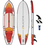 iROCKER Blackfin Model X Inflatable Stand Up Paddle Board, 10'6