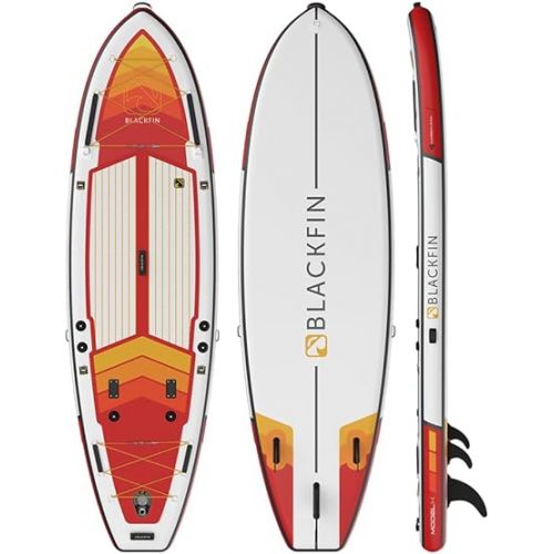  iROCKER Blackfin Model X Inflatable Stand Up Paddle Board, 10'6