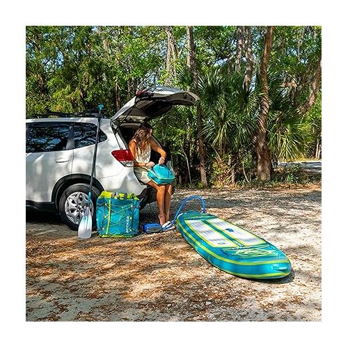  iROCKER All-Around Inflatable Stand Up Paddle Board, Ultra Series, 11' Long x 32