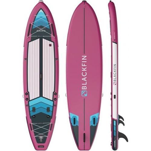  iROCKER Blackfin Model XL Inflatable Stand Up Paddle Board, 11'6